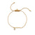Gold & Enamel Happy Face Cord Bracelet