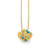 Gold & Diamond Large Scallop Shell Icons Necklace