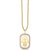 Men's Collection Gold & Diamond Extra Large Hamsa Open Icon Charm