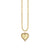 Gold & Diamond Small Wallpaper Heart Charm
