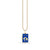 Gold & Enamel Passport Charm