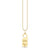 Gold & Diamond Hotel Door Tag Charm