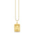 Gold & Diamond The Butterfly Tarot Card Charm