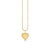 Gold & Diamond Ace of Hearts Charm