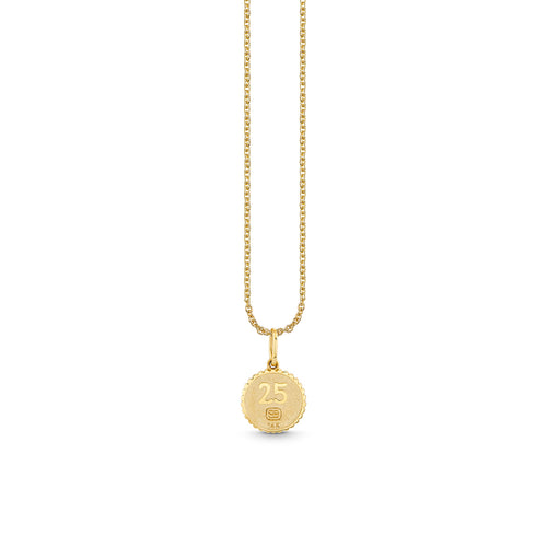 Gold & Diamond Tiny Love Coin