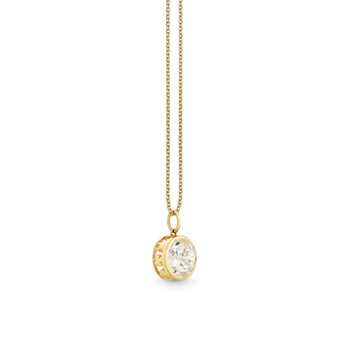 Gold & Diamond Icon Mounting Charm