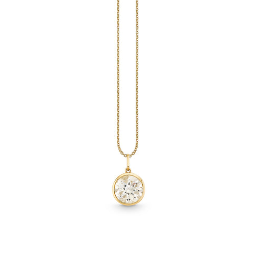 Gold & Diamond Icon Mounting Charm