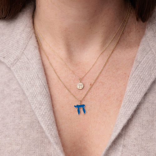 Gold & Diamond Tiny Chai Coin