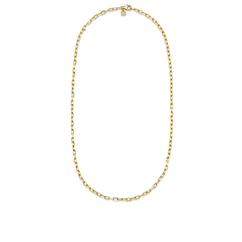14k Gold Elongated Cable Chain