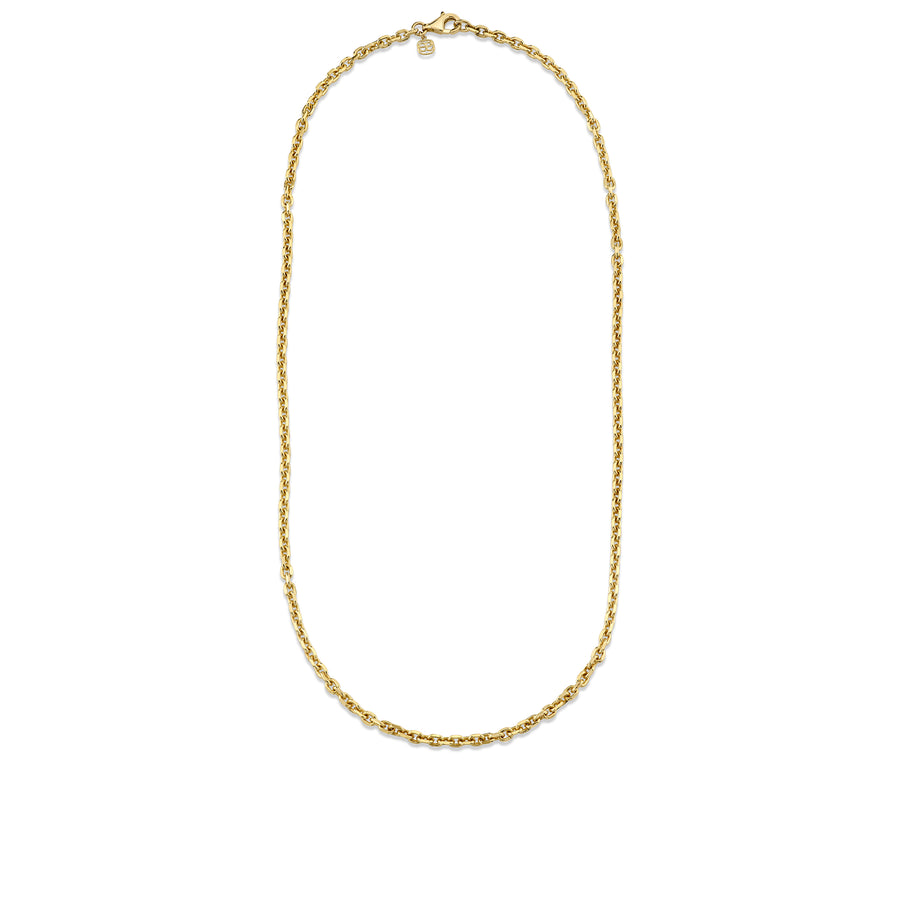 14k Gold Knife Edge Chain - Sydney Evan Fine Jewelry