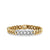 Gold & Diamond Small Pave Links Bracelet