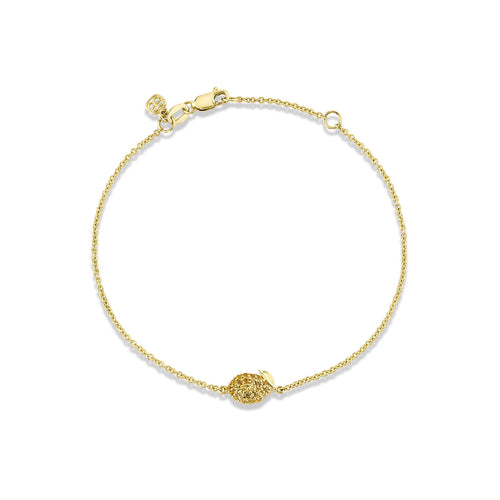 Gold & Yellow Sapphire Lemon Bracelet