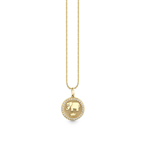 Sydney Evan x Wildlife SOS Gold & Diamond Elephant Coin