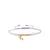 Gold & Diamond Tiny Sagittarius Zodiac Cord Bracelet