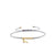 Gold & Diamond Tiny Capricorn Zodiac Cord Bracelet