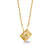 Gold & Diamond Open Icon Dice Charm