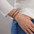 Gold & Diamond Om Bracelet