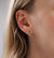Gold & Diamond Tri Hoop Earrings