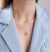 Pure Gold Tiny Initial Necklace
