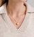 Gold & Diamond Wallpaper Heart Locket Charm