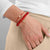 Pure Gold Medium Protective Eye Cord Bracelet