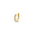 Gold & Diamond 6mm Huggie Hoop