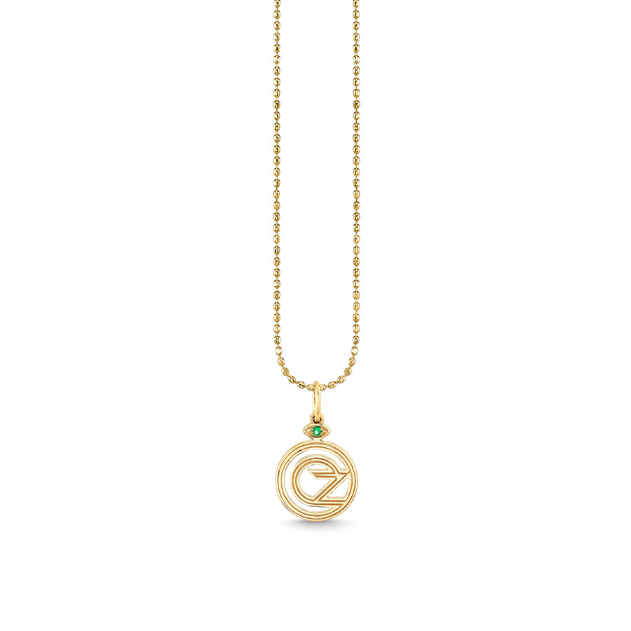 Gold & Emerald Wicked Pure Oz Charm