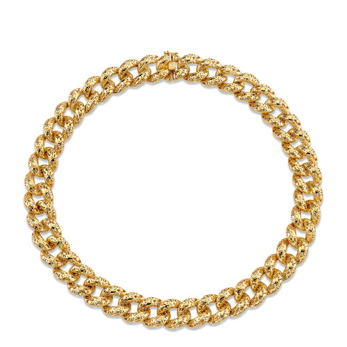 Pure Gold Icon Wallpaper Chain Necklace