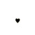 Kids Collection Gold & Enamel Mini Heart Stud