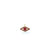 Gold & Enamel Mini Eye Stud