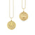 Gold & Diamond Angel Number Charm