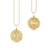 Gold & Diamond Angel Number Charm