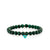 Gold & Diamond Carved Stone Heart on Malachite