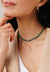 Gold, Diamond & Opal Hanging Snake Pendant