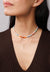Gold & Diamond Pave Ball Mixed Opal Choker