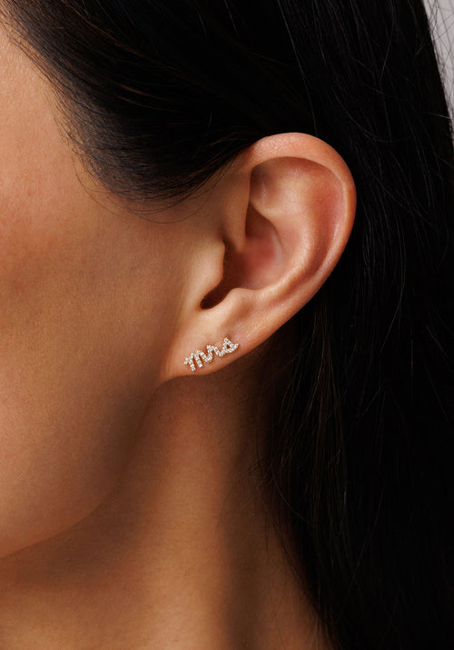 Gold & Diamond MRS Stud