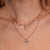 Gold & Diamond Feminine Fatale Multi-Charm Necklace