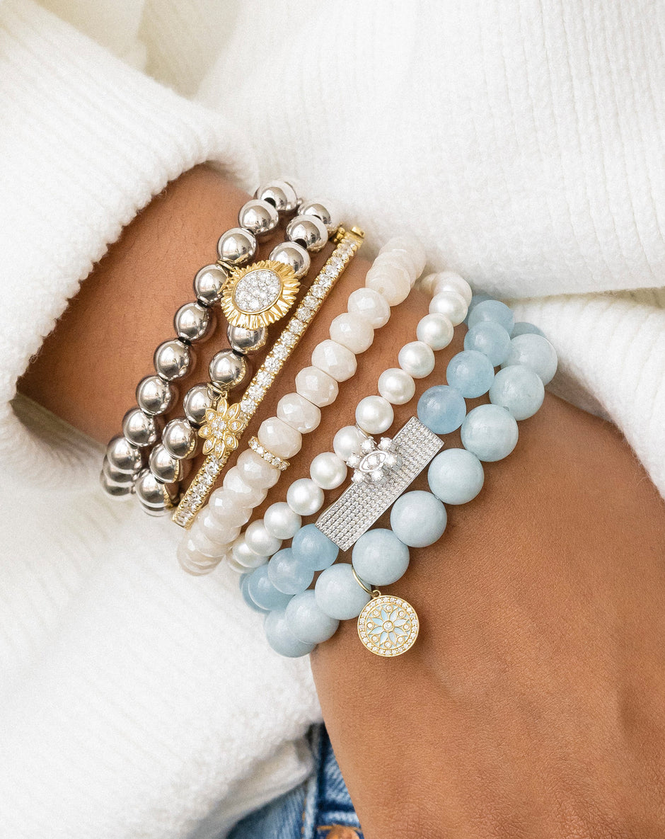 【Sydney Evan】 Shells14カラットゴールドチェーンブレスレット Shop Sydney Evan 14k Gold & Diamond Clam Shell Bracelet
