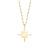 Men's Collection Pure Gold Starburst Charm