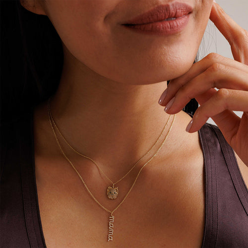 Gold & Diamond Yorkie Charm