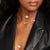 Pure Gold Extra Large Eye Link Necklace