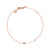 Kids Collection Gold Enamel Mini Eye Bracelet
