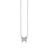 Kids Collection Gold & Diamond Mini Butterfly Necklace