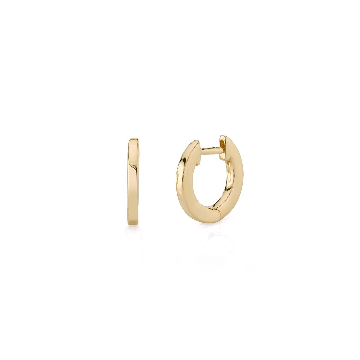 Pure Huggie Hoops