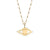 Men's Collection Pure Yellow Gold Eye Charm