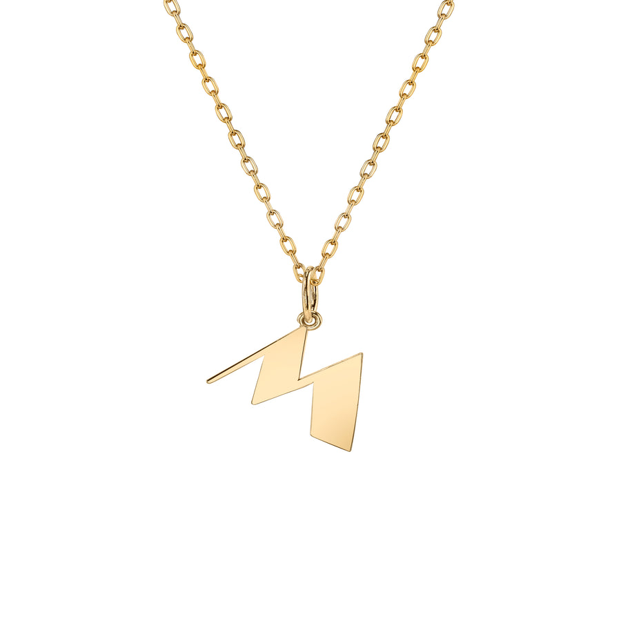 Pure Gold Small Initial Necklace - Sydney Evan Fine Jewelry