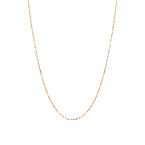 14k Gold Lightweight Square Chain