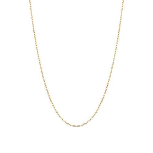14k Gold Lightweight Square Chain