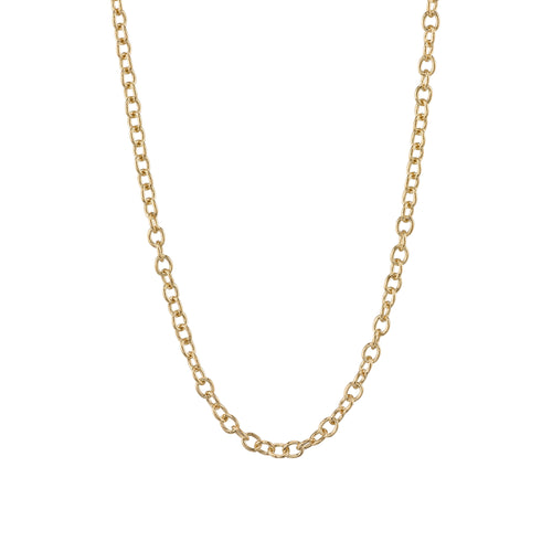 14k Gold Small Oval Link Chain