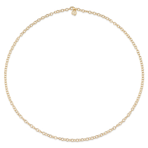 14k Gold Small Oval Link Chain